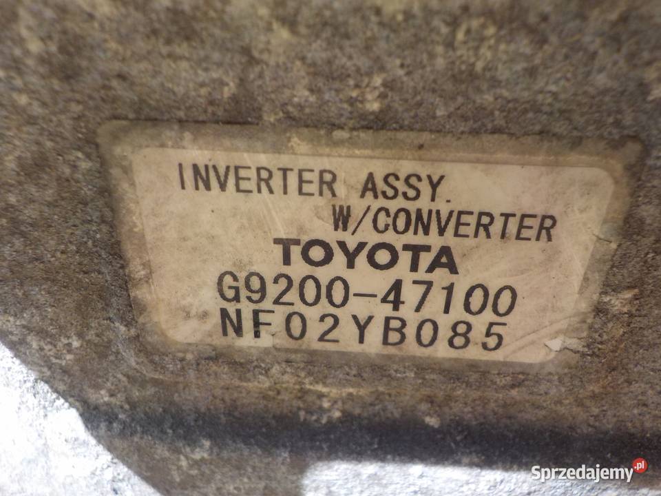 PRIUS II 15 B 04r 77 1NZFXE falownik