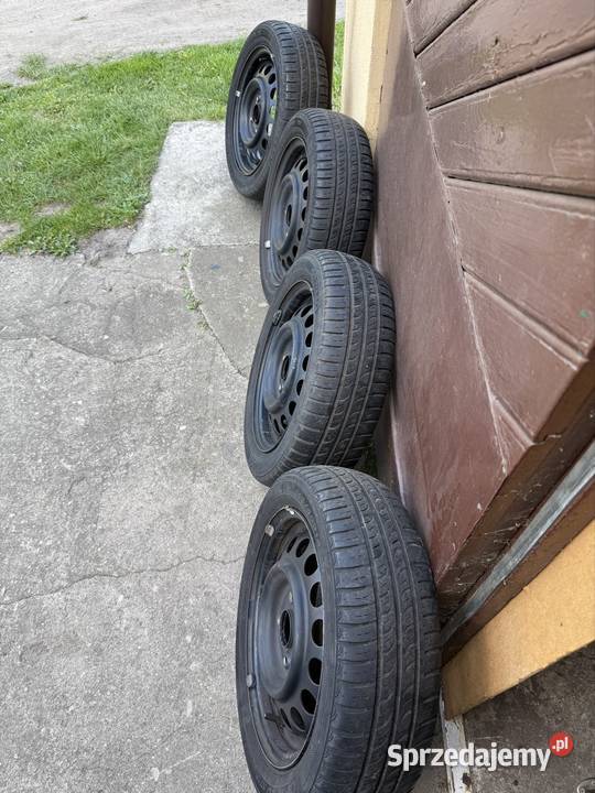 Felgi stalowe 14x100 ET 45 koła opony Hankook Samochodowe Gidle