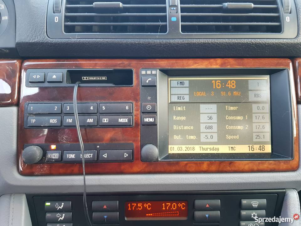 BMW E39 528iAT Xenon Navi PDC Telefon Bogata nawigacja Ryki