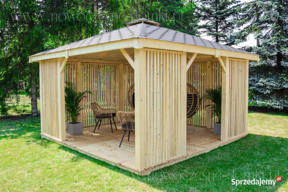 Domek drewniany Altana ogrodowa Napoli 1 3x4m - Producent