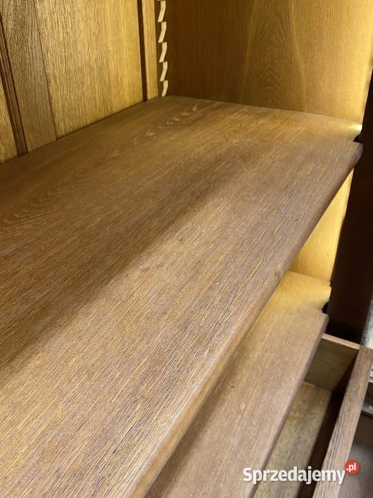 BIBLIOTEKA 1drzwiowa witryna antracyt Louis XV Poznań