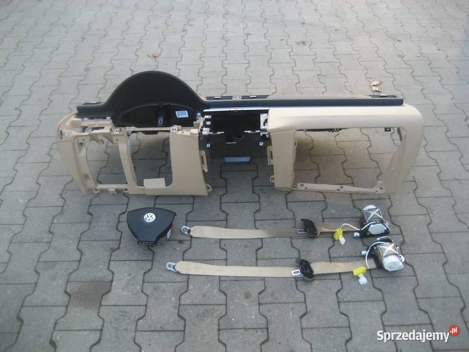 vw passat b6 deska rozdzielcza konsola poduszki osobowe Rakoniewice