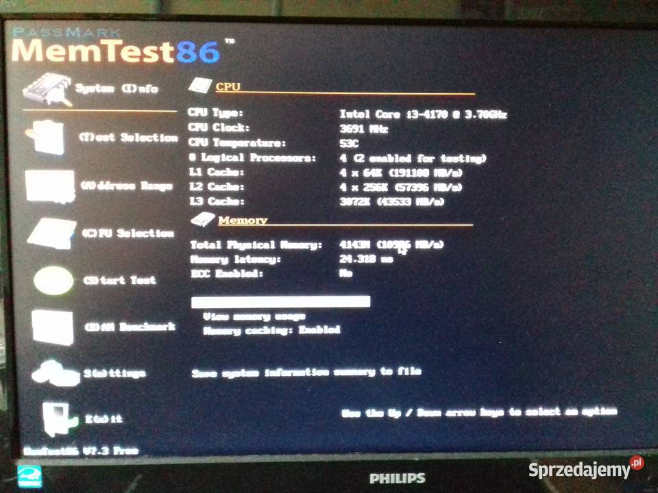 Samsung DDR3 4GB 1600MHz PC3 12800U DIMM używana Bydgoszcz