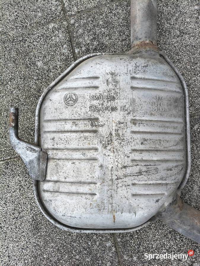 Tłumik Mercedes W140 s klasa benzyna Skwierzyna