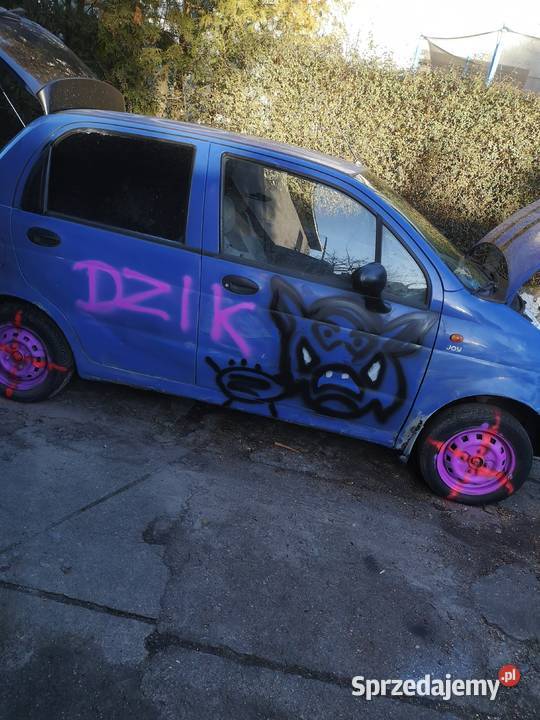 Matiz wrak race okazja Poznań