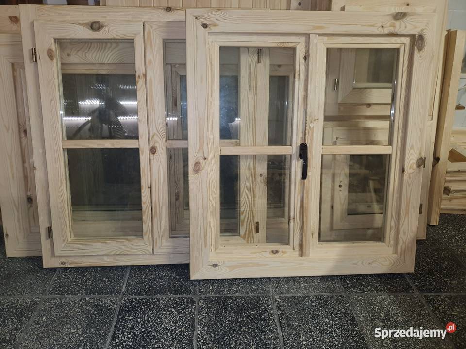 Okno drewniane 90 x 100 dostępne ręki Warszawa