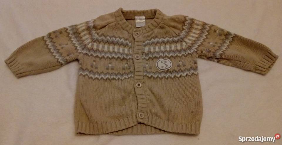 Sweterek rozpinany na guziki 74
