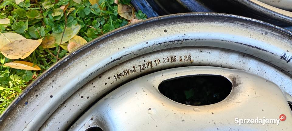 3 felgi 14 toyota corolla e114 dekielki stalowe Kraków