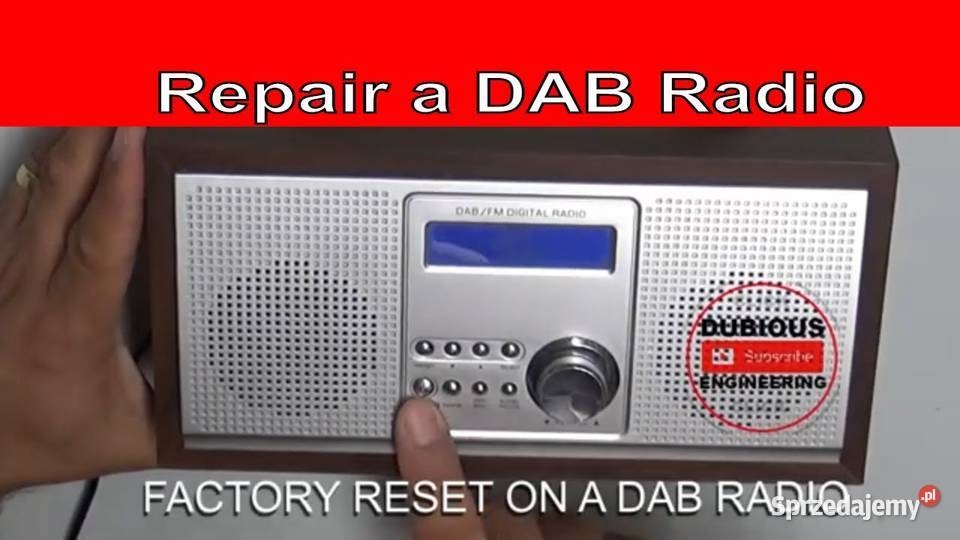 Radio Angielik Sainsbury's Classic DAB/ FM Digital NE311 Warszawa