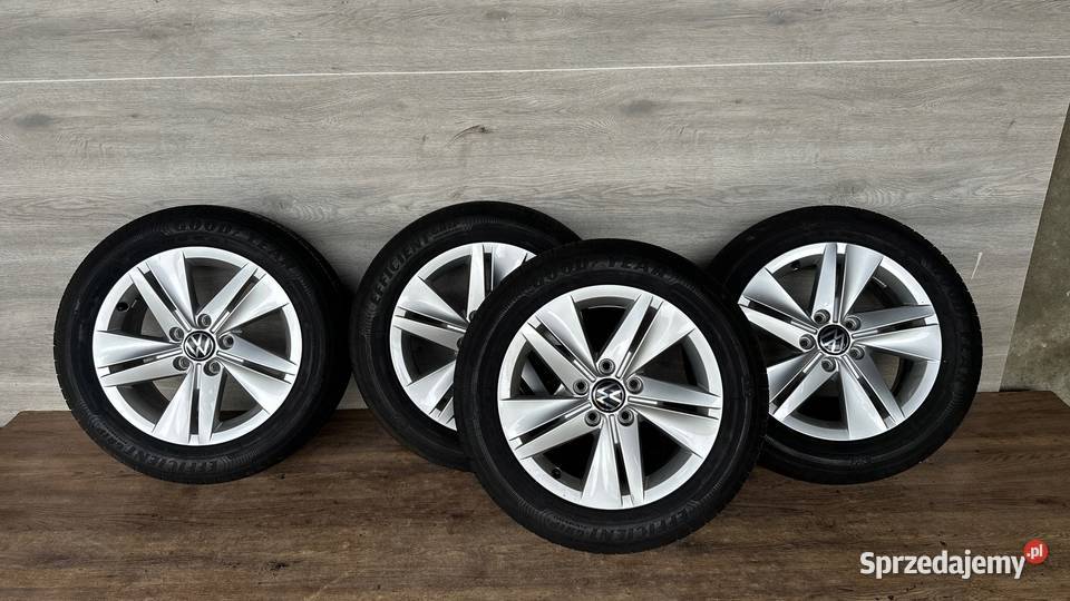 VW GOLF VIII FELGI Z OPONAMI 20555R16 5H0601025 lubuskie