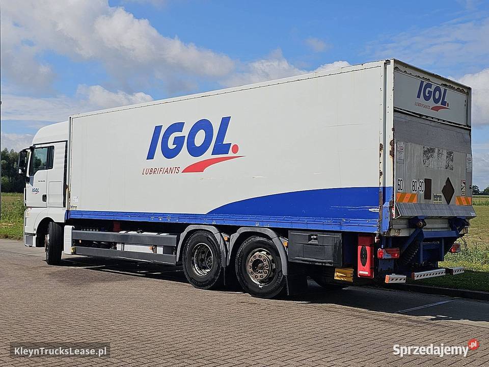 MAN 26440 TGX 6X2 TAILLIFT kontener 2009 pełny VAT