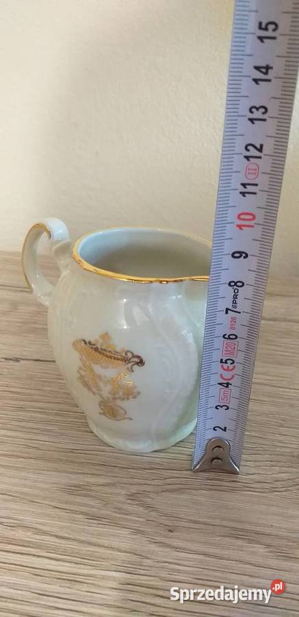 Porcelanowy mlecznik Czechosłowacja prl Przedbórz