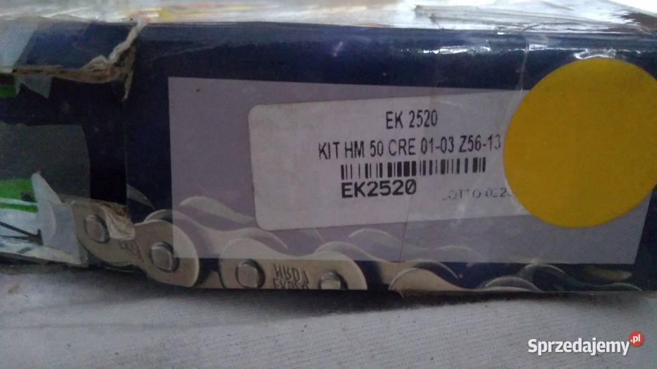 Łańcuch EK PBR HONDA HM 50 CRE 0103 zestaw podlaskie Bielsk Podlaski