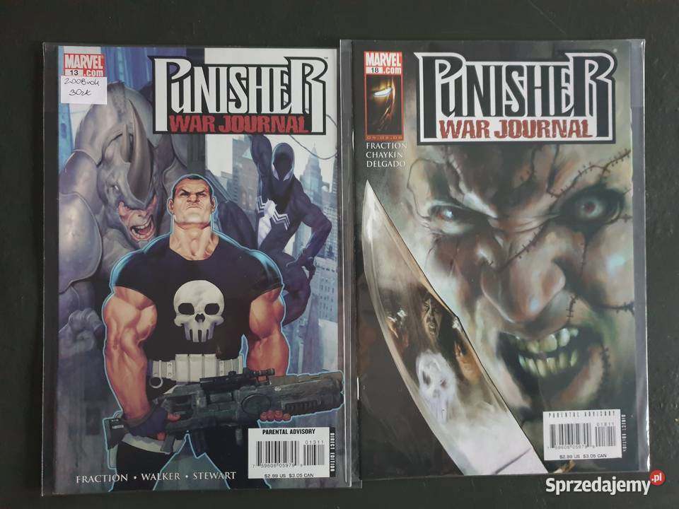 Punisher War Journal 14 oryginalnych komiksów