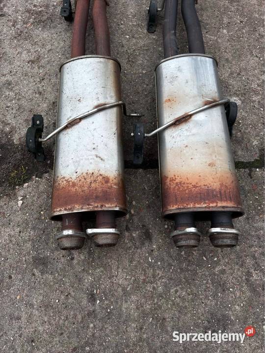 BMW X5 E53 30i M54 Tłumik środkowy kompletny