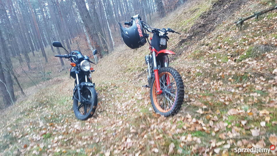Romet ogar 200 swap 125 4t cross Kalisz Pomorski