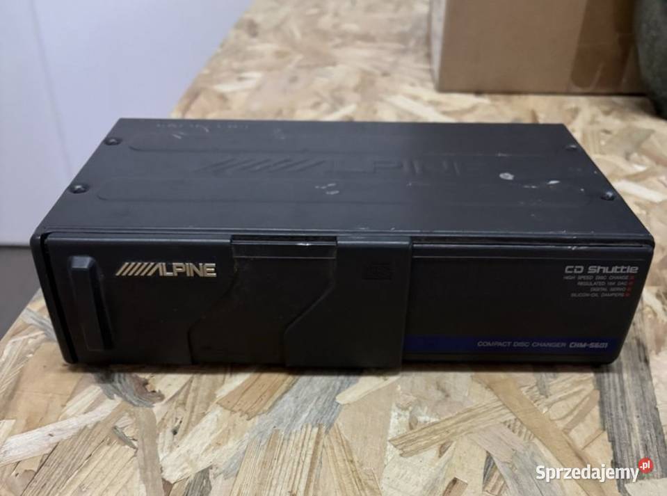 Zmieniarka CD Alpine na 6 sztuk Stan doskonały Car audio Lublin