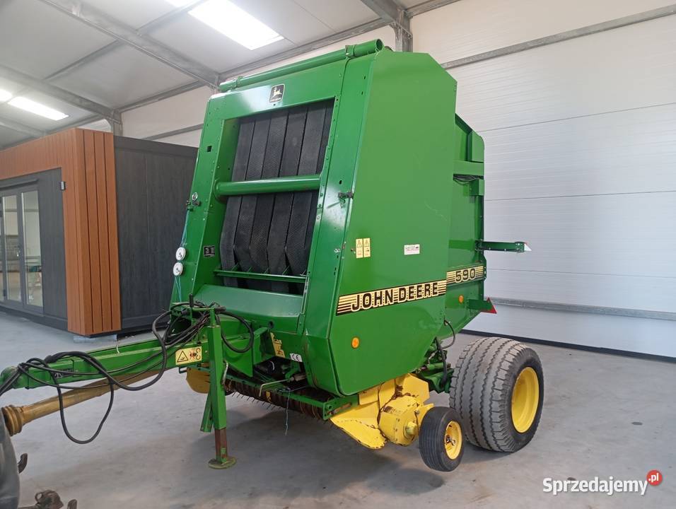 Prasa rolująca John Deere 590 szeroki podbieracz Szeroki podbieracz Radom