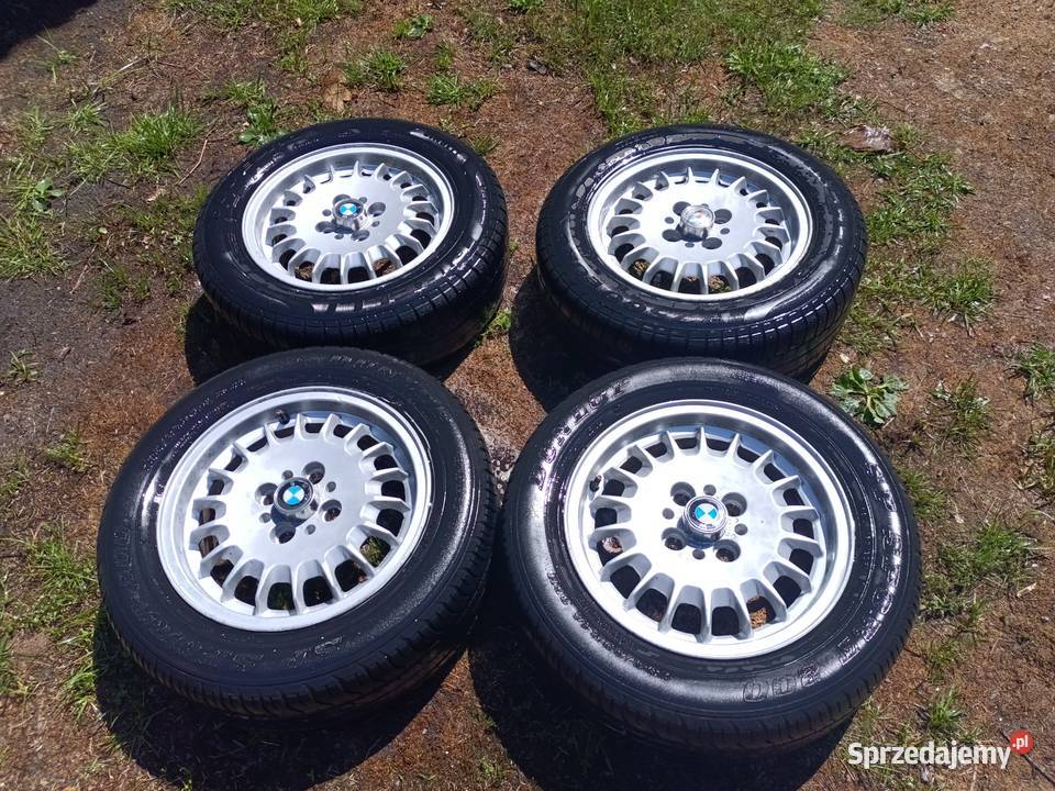 Ładne Oryginalne alufelgi słoneczka BMW E30 14