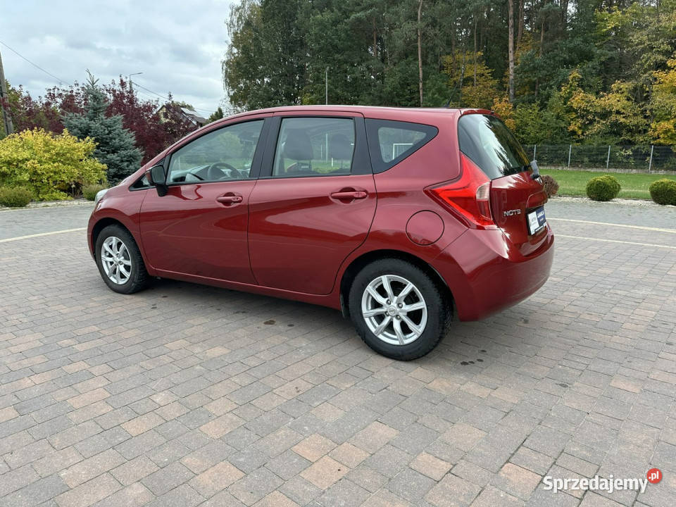 Nissan Note II 2013 mazowieckie Lipówki