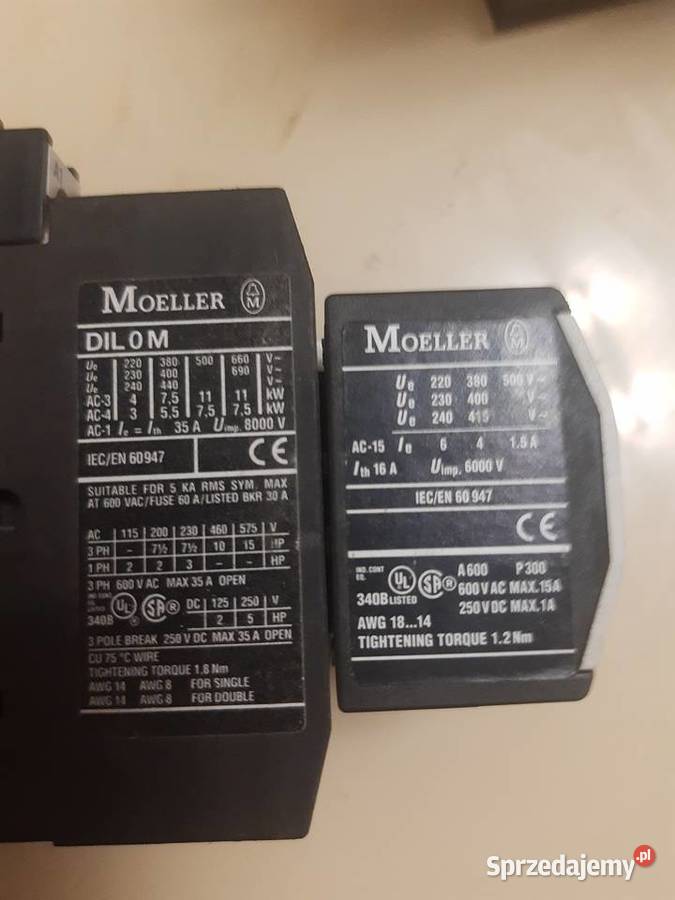 Stycznik Moeller DIL M 150XHI 13 śląskie Lelów
