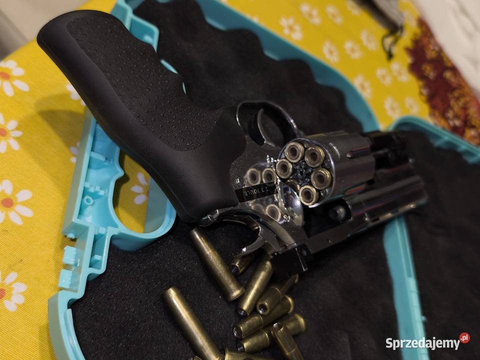 Wiatrówka rewolwer Dan Wesson 715 4 Diabolo 45 Lędziny