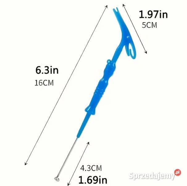 3w1 wypychacz haczyków wiązanie haczyków