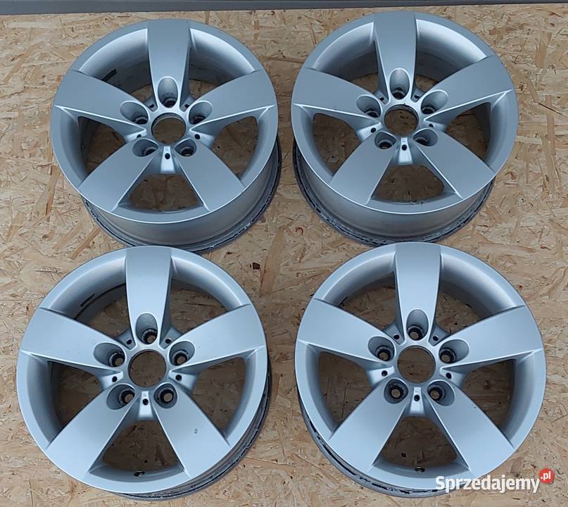 4X FELGA ALUMINIOWA BMW E60 E61 7JX16H2 IS20 Rozmiar 16" Mielęcin