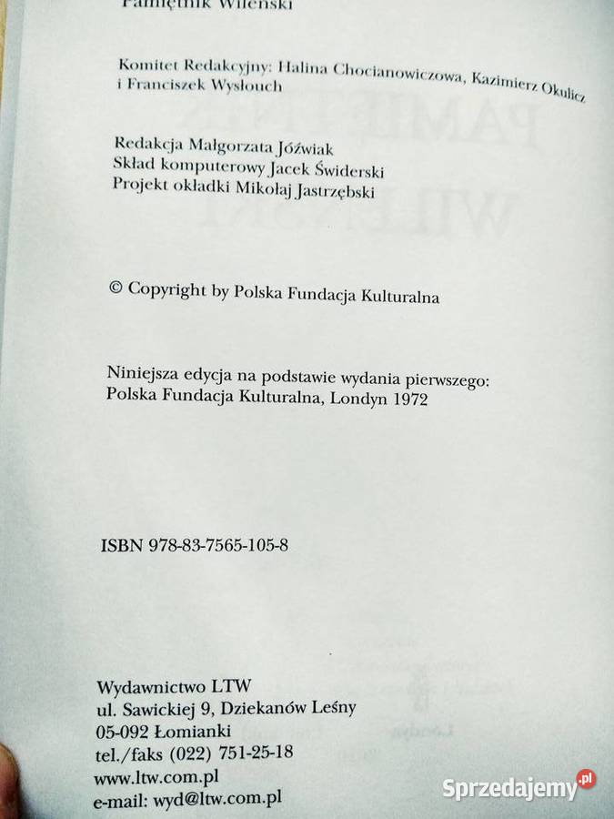 Wydanie pierwsze książki Bródno prezenty mazowieckie Warszawa sprzedam