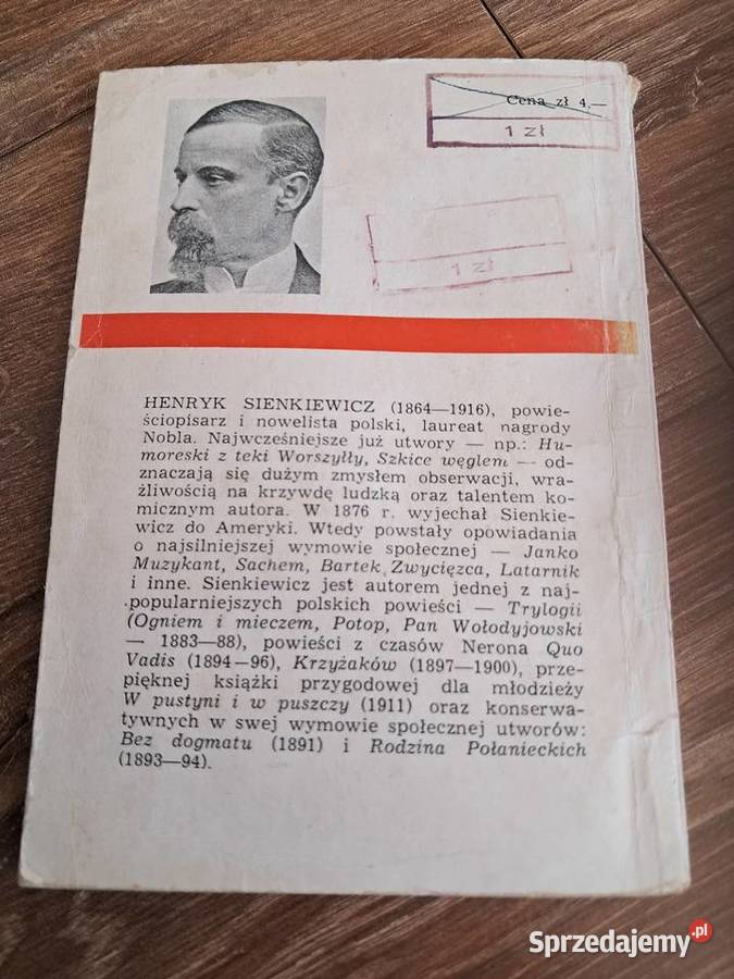 książka z 1967r szkice węglem H Sienkiewicza Sandomierz