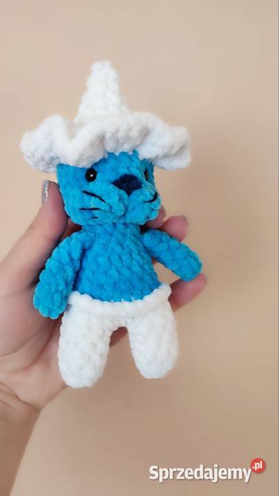 Szydełkowy zabawk szydełkowy smurfkot Kraków
