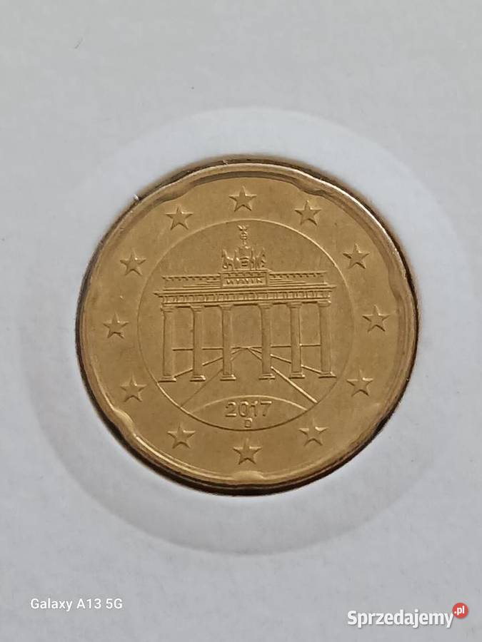 20 Eurocentów Niemcy 2017 r men D sprzedam