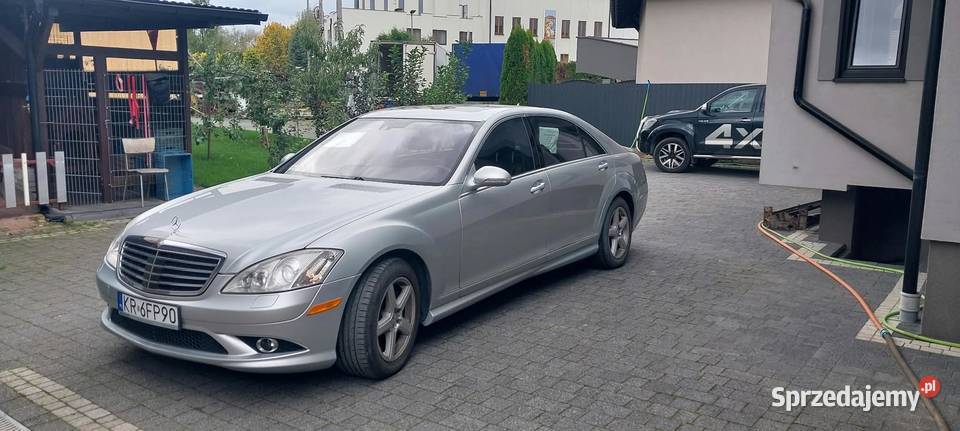 MercedesBenz S 550 V8 396 4MATIC 2008 automatyczna małopolskie Kraków