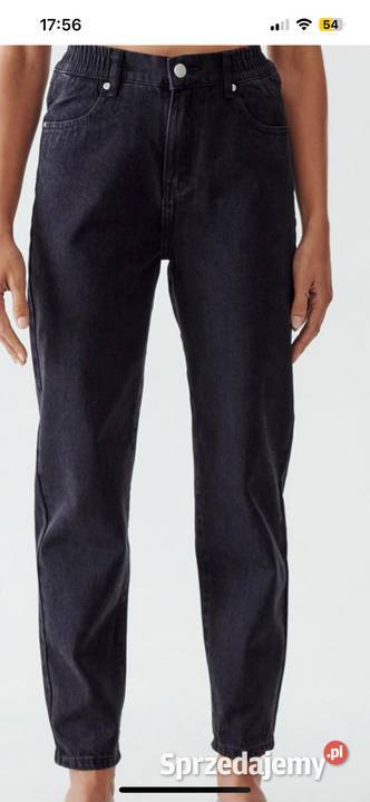 Calli jeansy czarne Hudson Mom w rozmiarze 34 czarny Płock