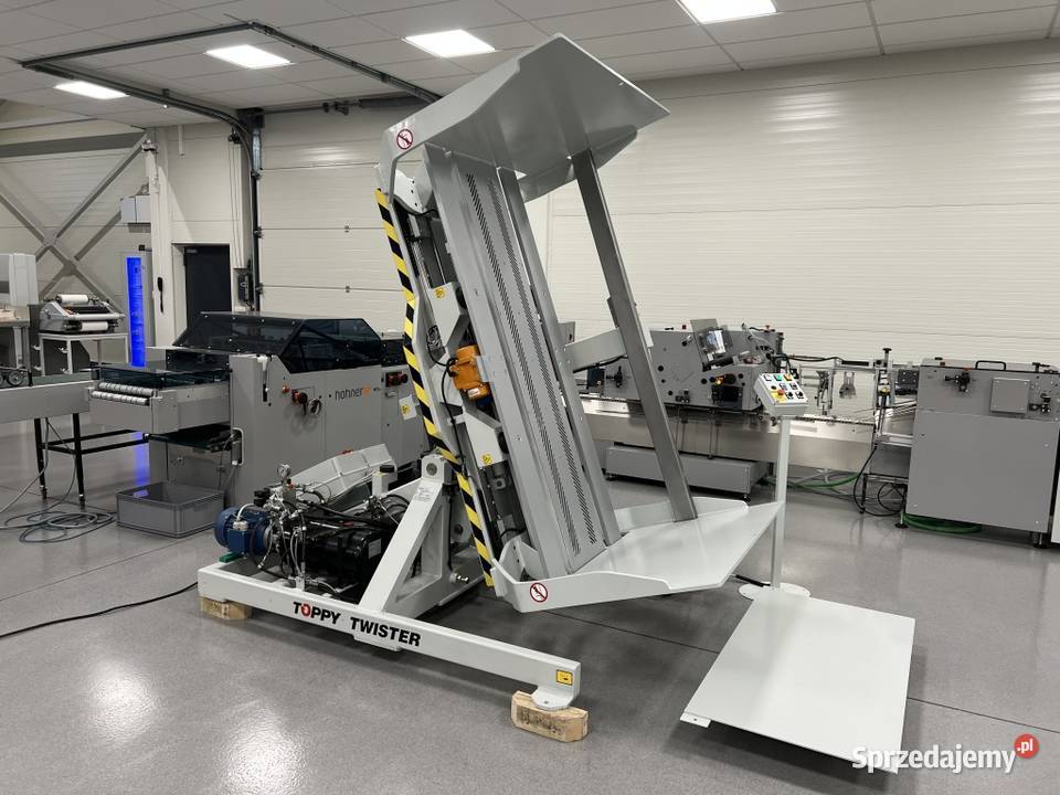 Obracarka do palet Toppy Twister 1000 AJ Silver Produkcja Radom