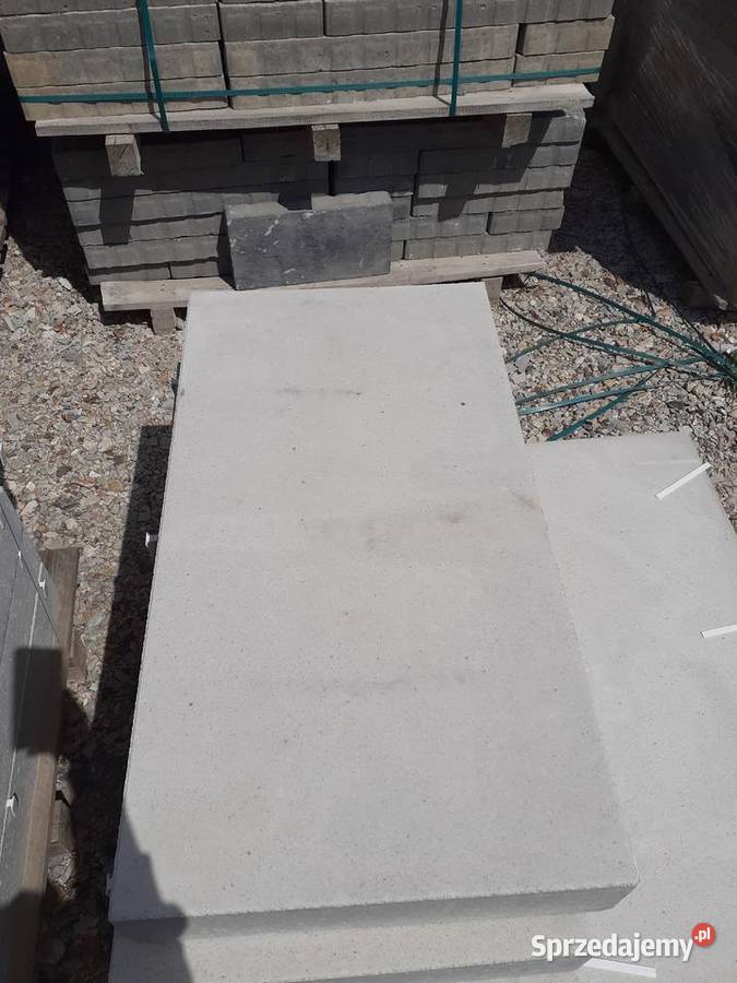 Blok Venetto Palisada Mur oporowy 125x45 Biały mazowieckie Wielogóra