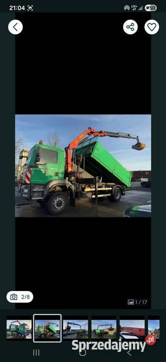 MAN TGM 18290 4X4 HDS 65T Palfinger PK12000 143m dolnośląskie Bystrzyca Kłodzka