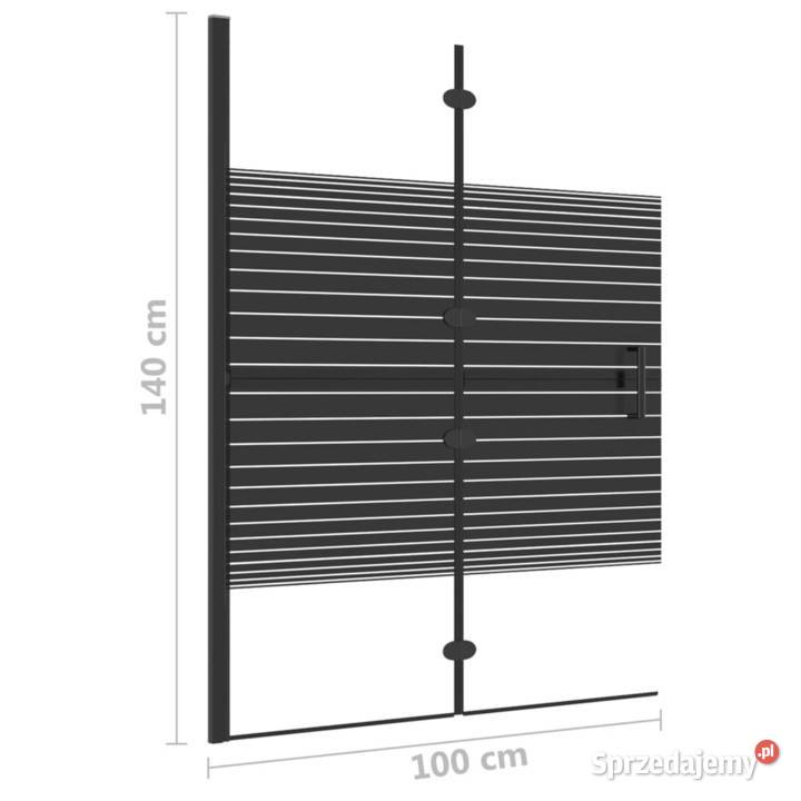 vidaXL Składana kabina prysznicowa ESG 100x140 Warszawa