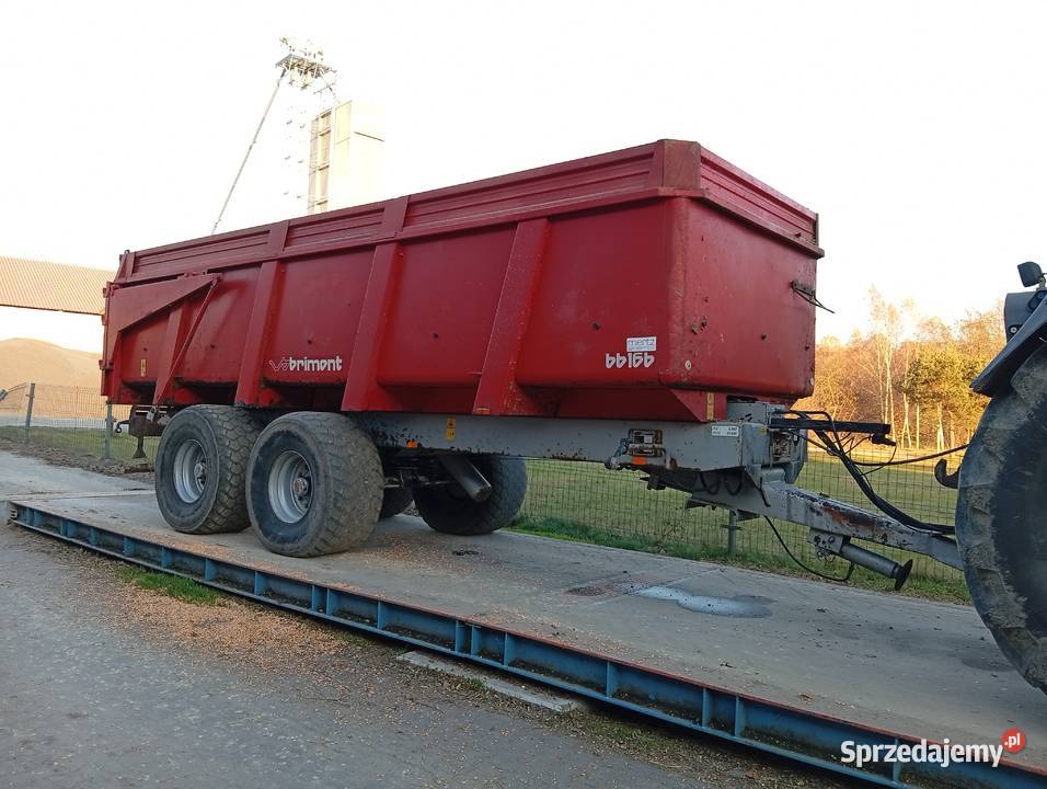 przyczepa Brimont 16 ton Kobylin-Kruszewo