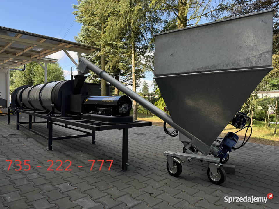 Suszarnia Przelotowa Bębnowa Podajnik Zrębice sprzedam