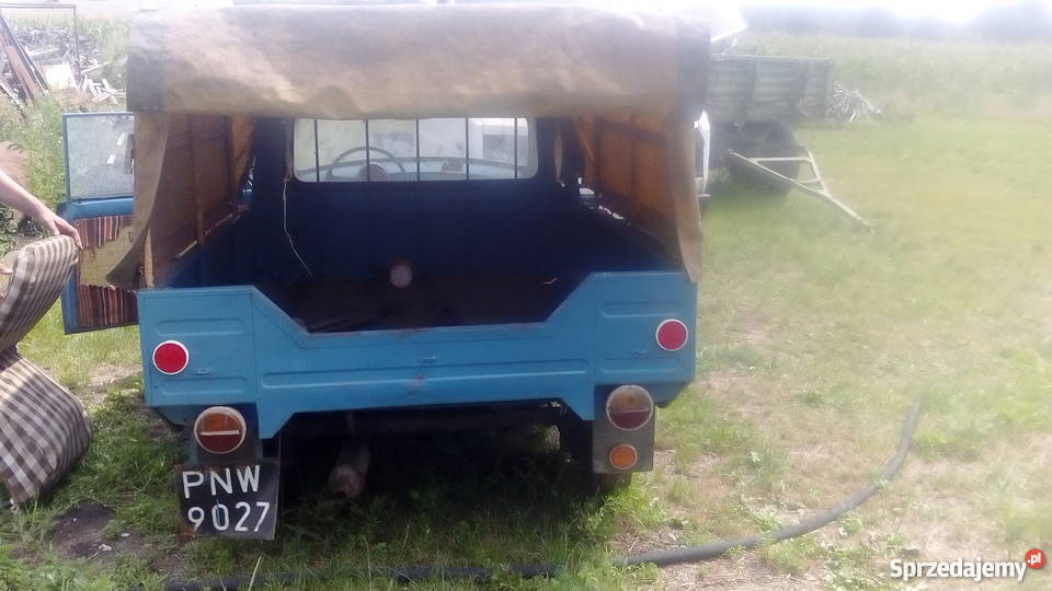 Syrena r20 Lux FABRYCZNIE NOWA KAROSERIA OKAZJA niebieski Nowy Tomyśl