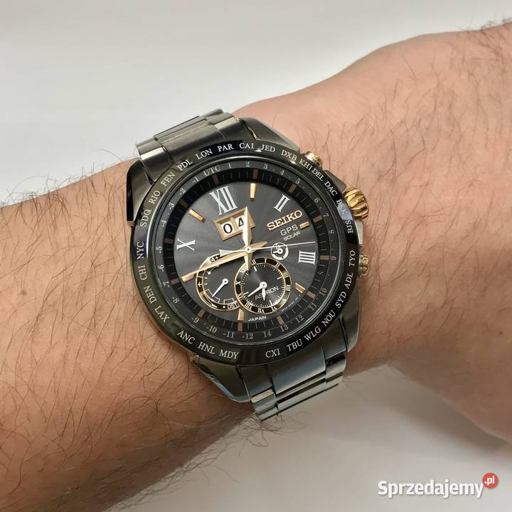 Seiko Astron 8X42 GPS Solar BigDate męski szafir Warszawa