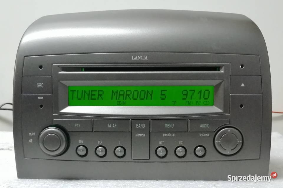 Oryginalne radio Lancia Ypsilon Elektronika Piotrków Trybunalski