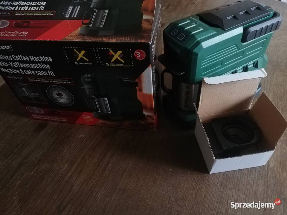Parkside ekspres do kawy PKMA A1 20V podlaskie Suwałki