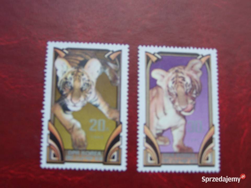 Korea Płn 1982 MNH Mi 224243 Fauna Zwierzęta śląskie Tychy