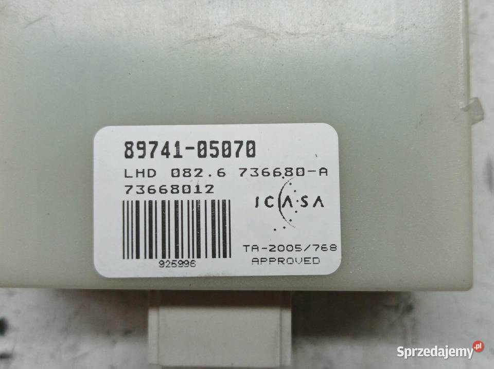 MODUŁ ZAMKA 8974105070 Toyota Avensis II