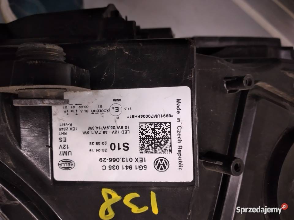 Lampa full led golf 7 osobowe Oświetlenie Warszawa