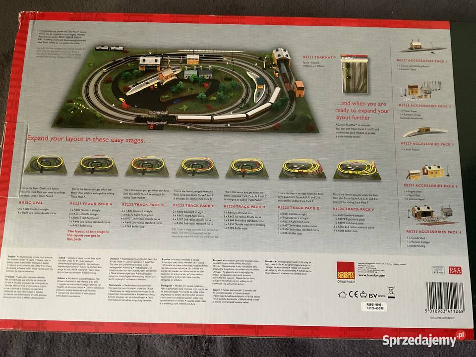 Hornby Mieszany Transport Towarowy Cyfrowy R1126 Kolejki i tory Sosnowiec