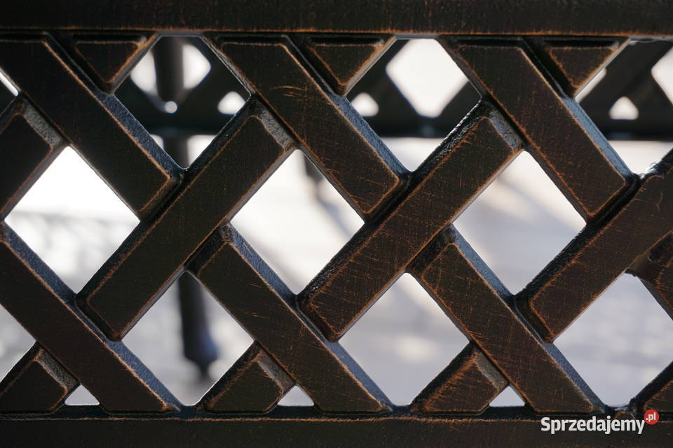 Duży stół ogrodowy aluminiowy 210