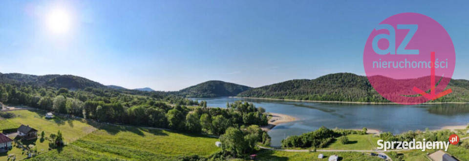 Działka z dostępem do wody Jeziorem Klimkówka